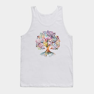 Coral Reef Tree Tank Top